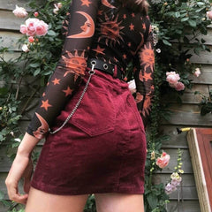 Sun and Moon Crop Top