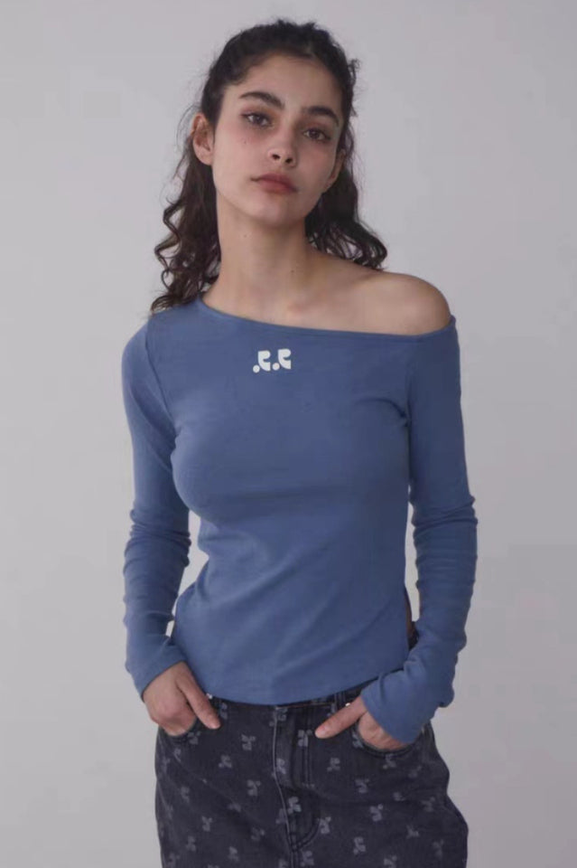 Street Style One Shoulder Top