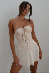 Jacqueline Strapless Corset Mini Dress