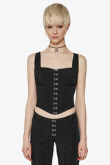 Black Lara Corset Top