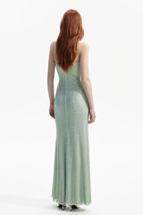 Sebille Embellished Bow Detail Maxi Dress