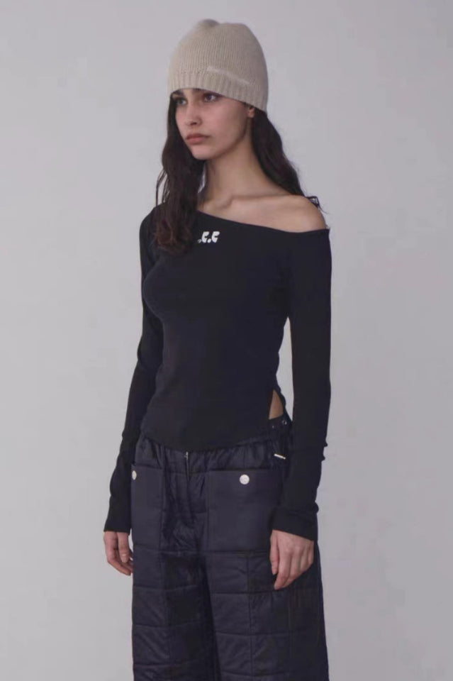 Street Style One Shoulder Top