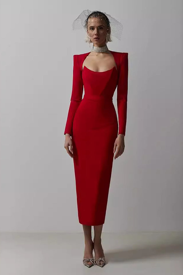 Delilah Bandage Midi Dress