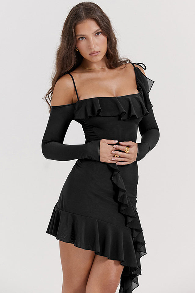 Kiki Ruffle Mini Dress