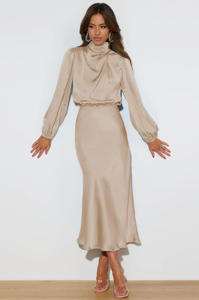 From The Source High Neck Bridal Dress