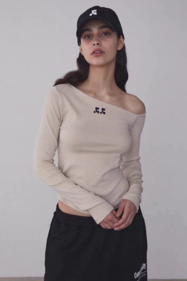Street Style One Shoulder Top