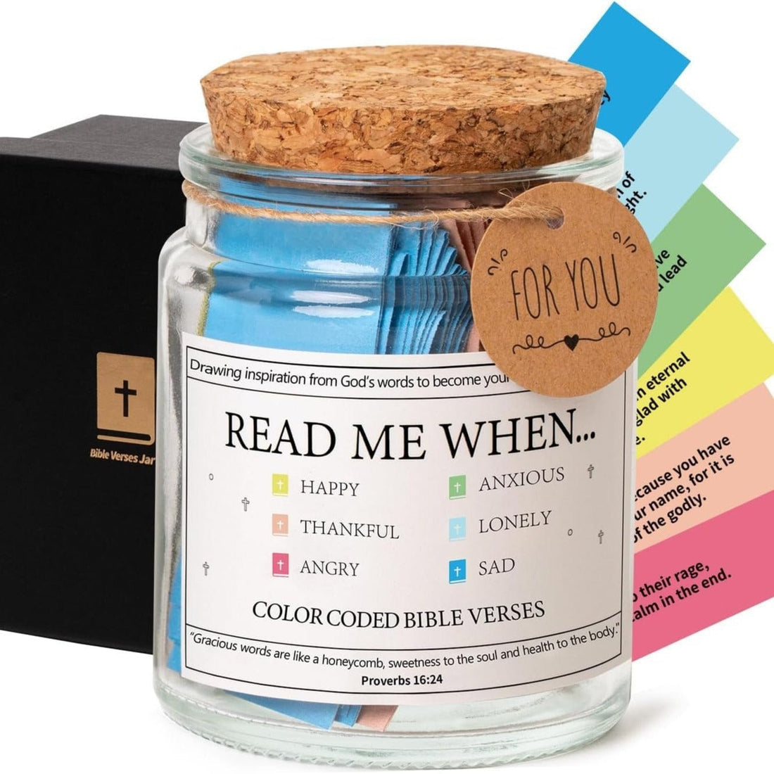 Read Me When Jar â€?The Joy of Lord Bible Verses Jar for Emotions And Feelings