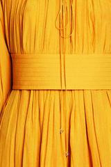 Basia Cape-effect Ruffle Mini Dress