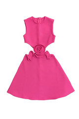 Chaya Floral Cut Out Mini Dress