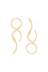 Crissia Swirl Spiral Earrings