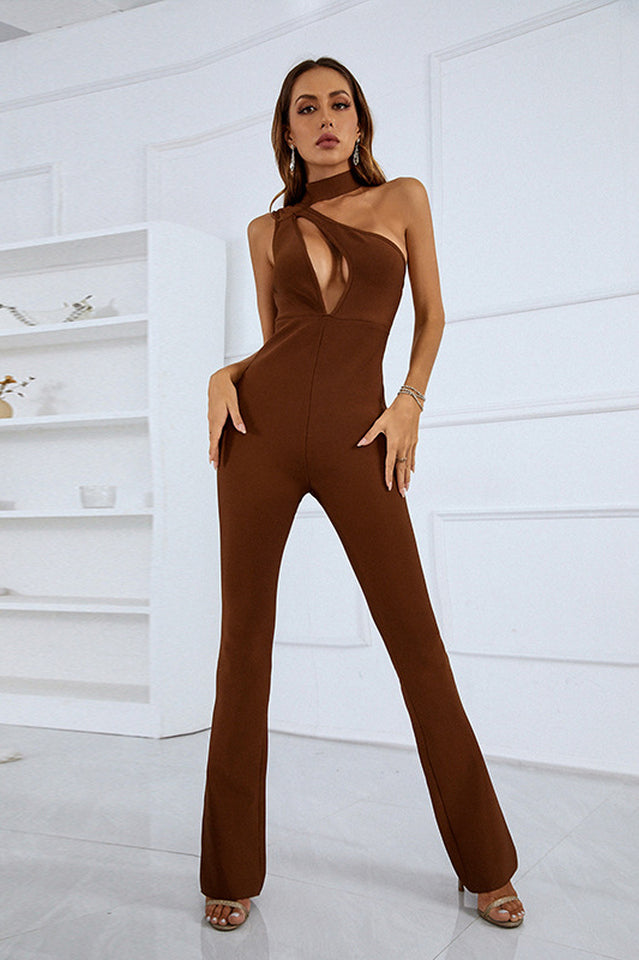 Babara One Shoulder Jumpsuit