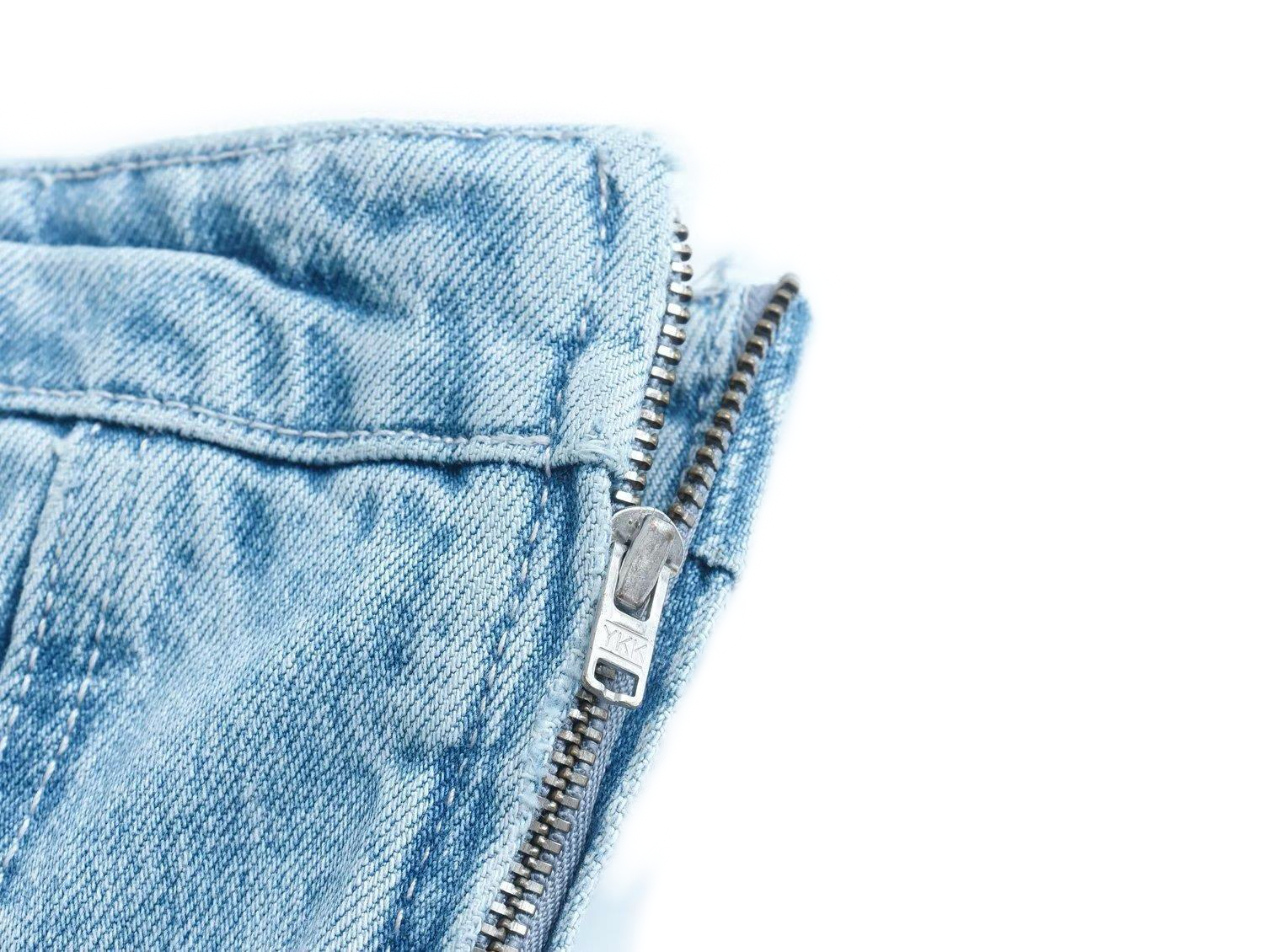 Blue Denim Strapless Tube Dress