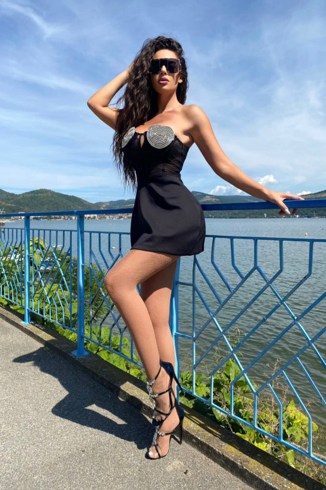Best Lover Crystal Heart Dress
