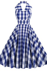 Barbie Movie Margot Pink Plaid Check Dress