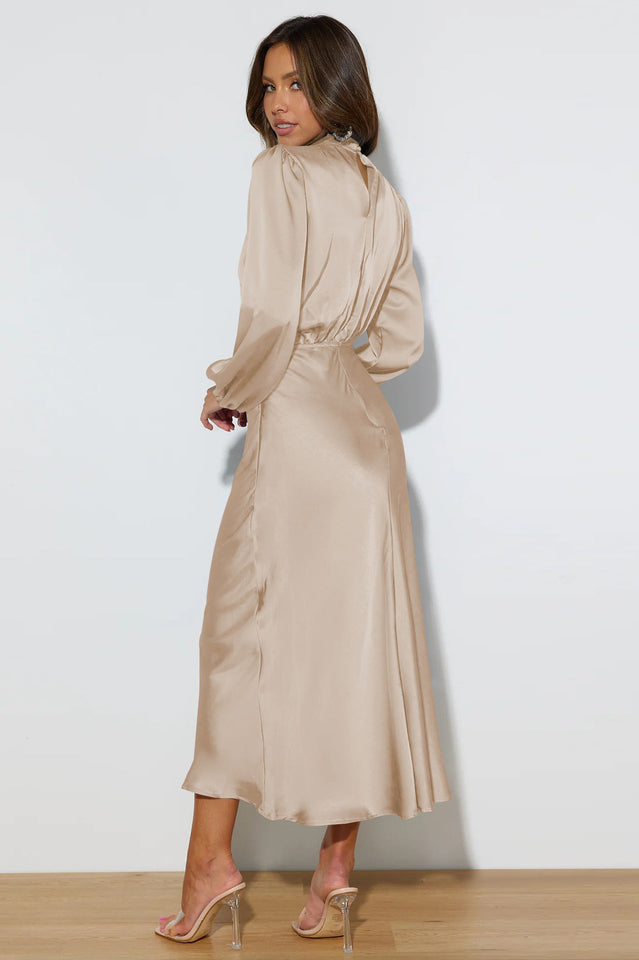 From The Source High Neck Bridal Dress