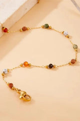 Minerva Rainbow Beaded Bracelet