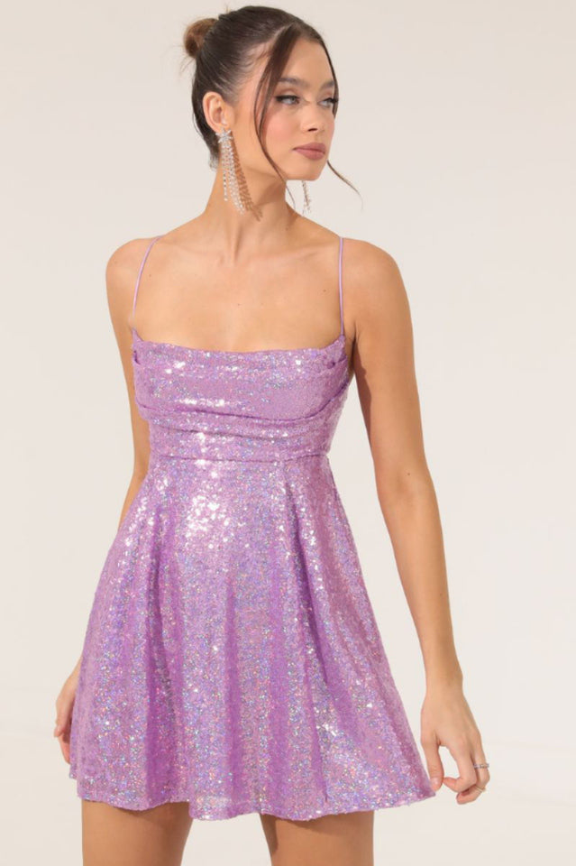 Nicki Sequin Dress