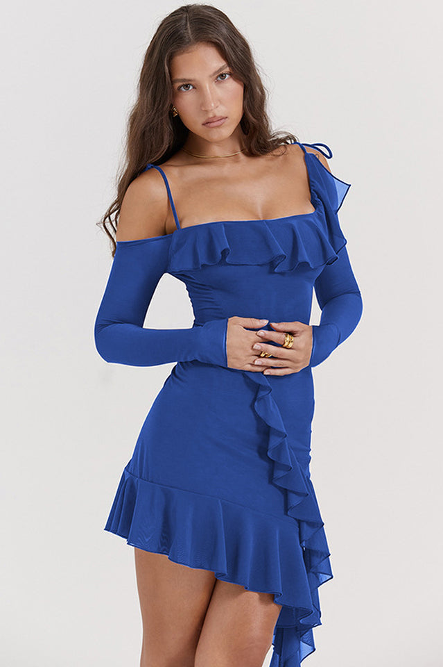 Kiki Ruffle Mini Dress