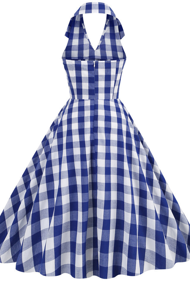 Barbie Movie Margot Pink Plaid Check Dress