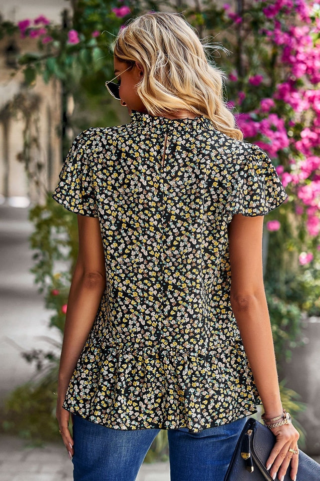 Floral Print Blouse