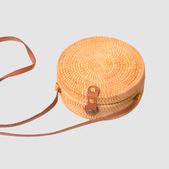 Round Straw Bag