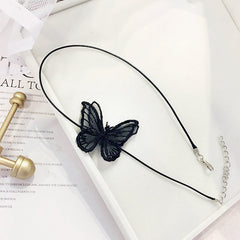 Chic Lace Butterfly Choker