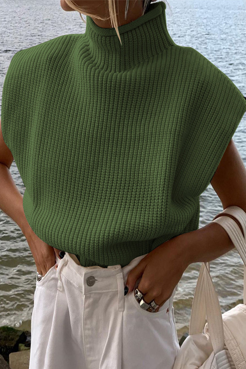 Casual Solid Turtleneck Sweaters (8 Colors)