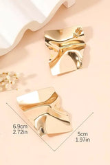 Max Crinkled Statement Earrings