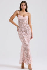 Azzurra Rose Lace Dress