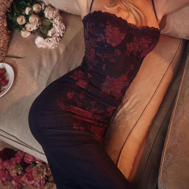 Floral Romantic Cocktail Dress