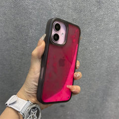 Luminous Neon Quicksand iPhone Case