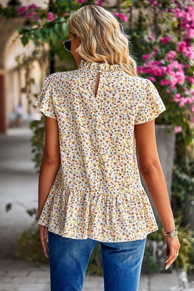 Floral Print Blouse