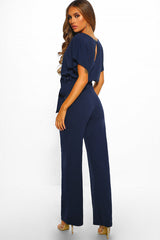 Date Night Blouse Jumpsuit