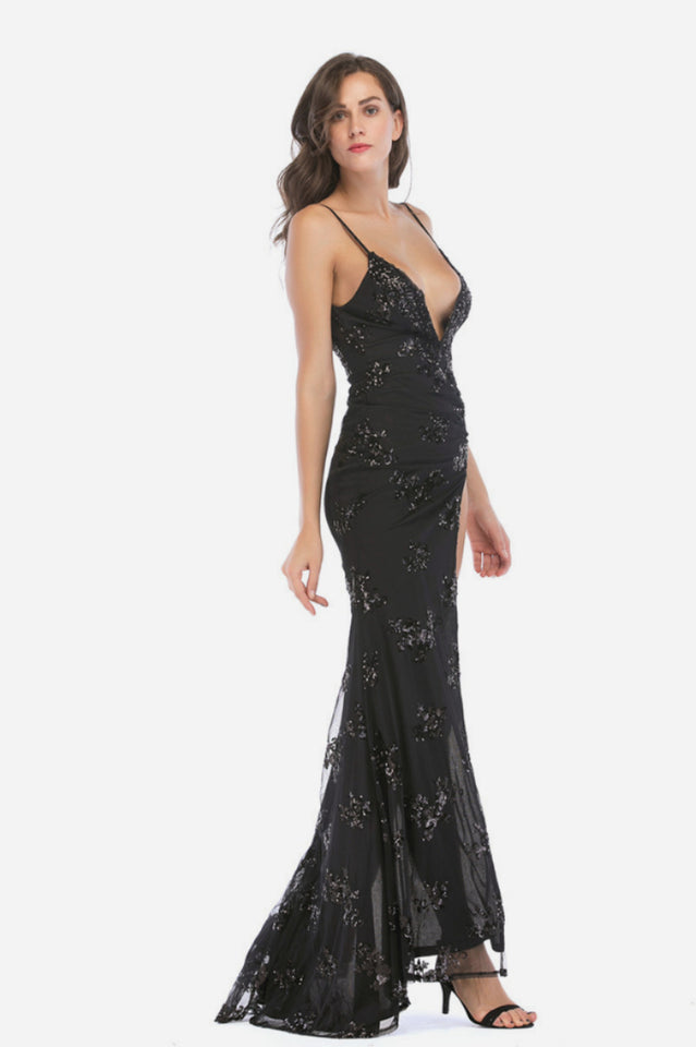 Sequin Luxury Night Club Party Dress