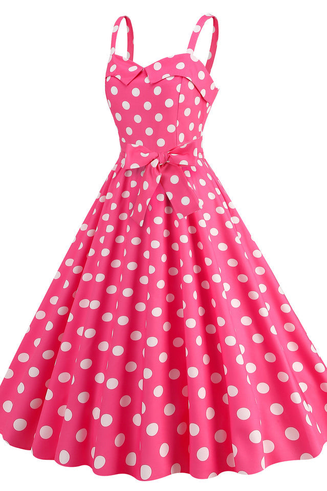 Barbie Movie Margot Pink Plaid Check Dress