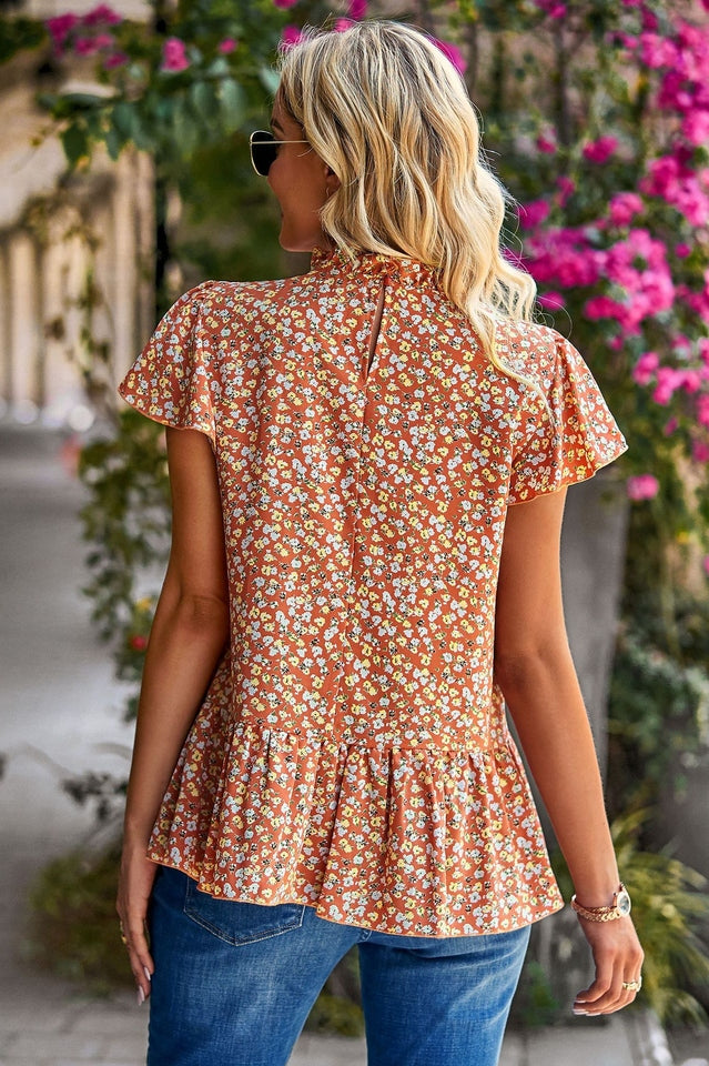 Floral Print Blouse