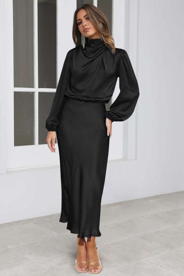 From The Source High Neck Bridal Dress