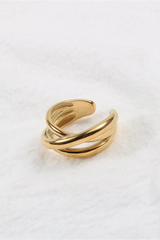 Intertwined Gold Ring