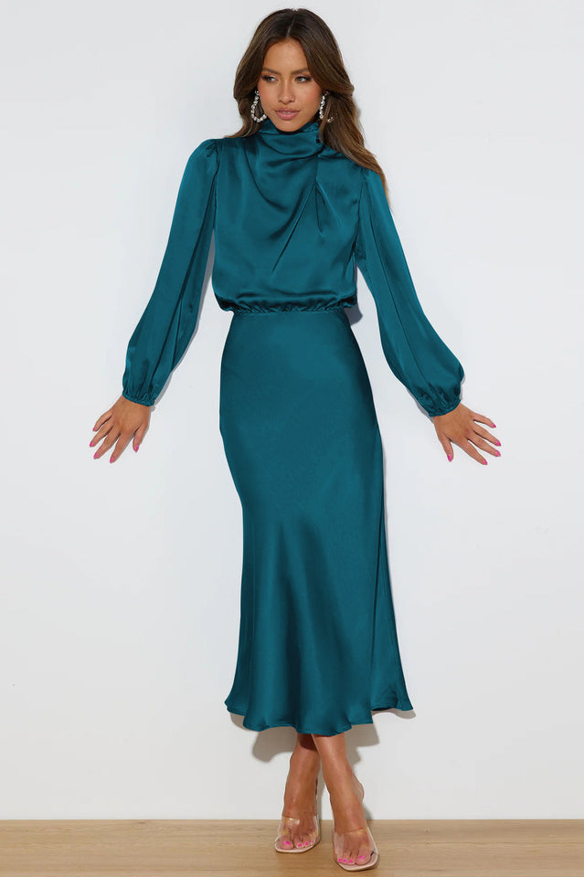 From The Source High Neck Bridal Dress