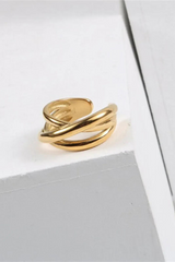 Intertwined Gold Ring