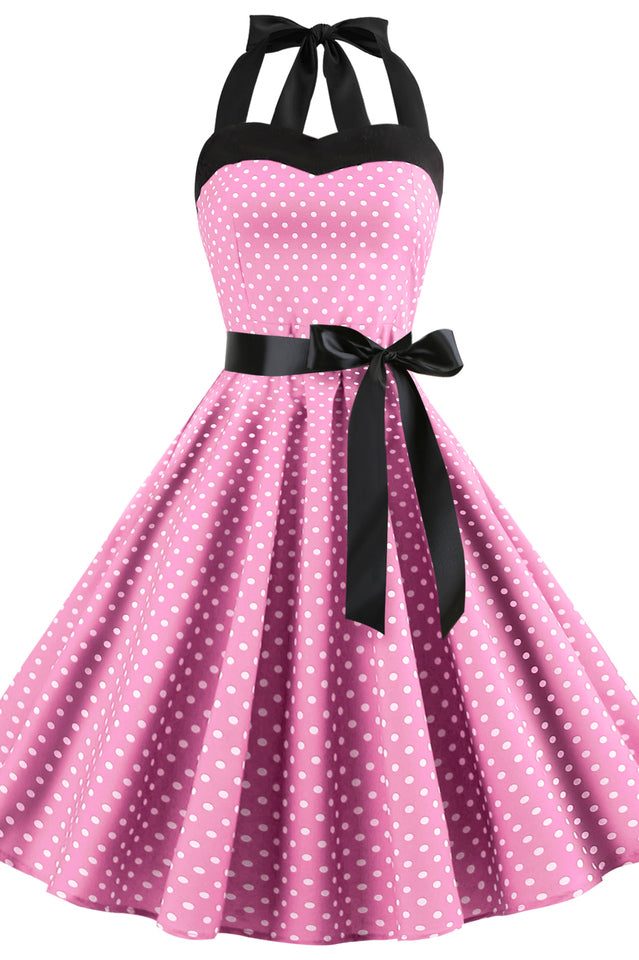 Barbie Movie Margot Pink Plaid Check Dress