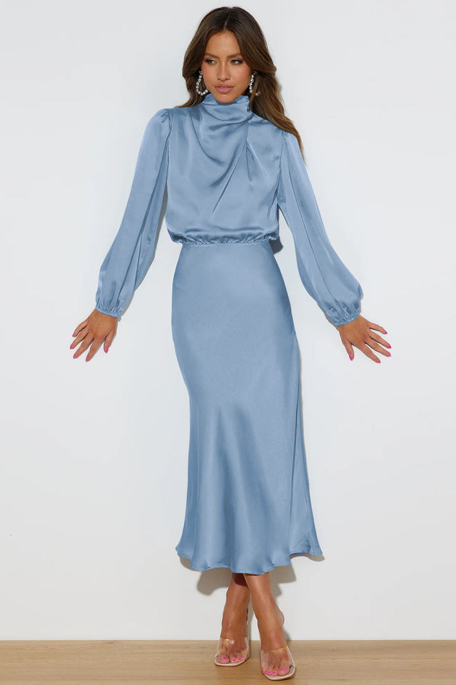 From The Source High Neck Bridal Dress