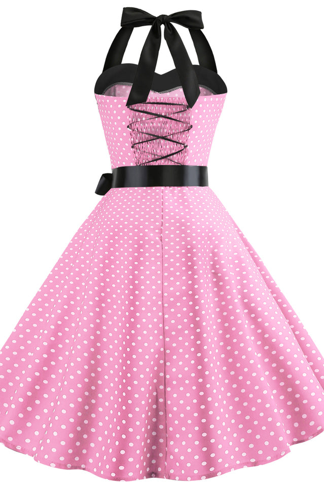 Barbie Movie Margot Pink Plaid Check Dress