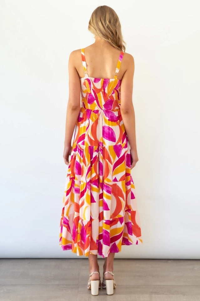 Savannah Smocked Maxi Dress