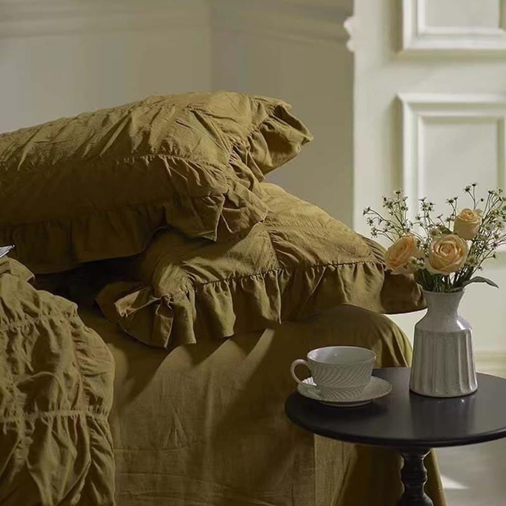 Dark Academia Royal Bedding Set - Klein Blue