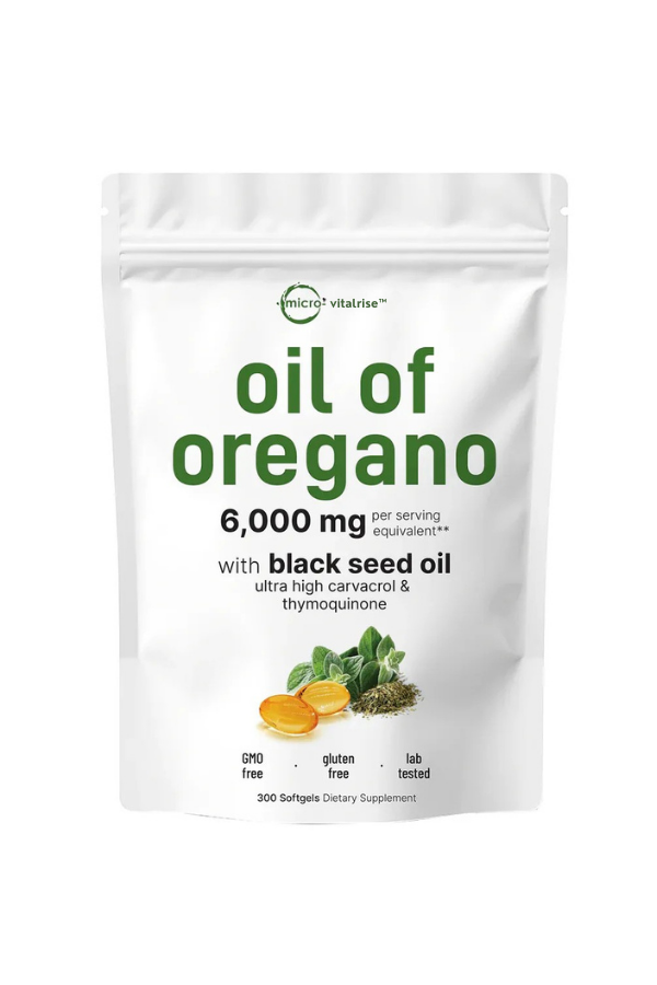 Micro Vitalriseâ„?-  Oregano Oil with Black Seed Oil