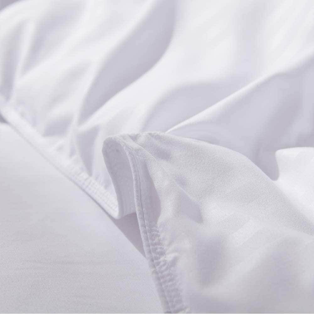 Peter Khanun White Duvet 300g/m2 Soft Microfiber Quilt 4 Seasons Winter Comforter Blanket Plush Microfiber Fill Machine Washable