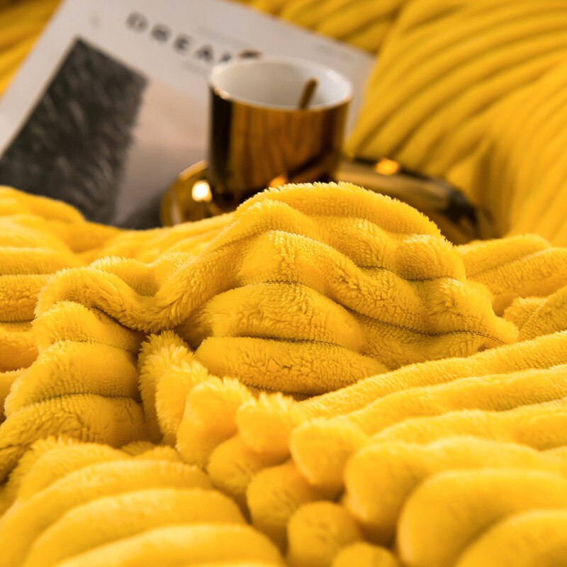 Luxury Solid Gray Yellow Velvet Duvet Cover Twin Queen King Size Quilt Cover Bedding Set 220x240 Bedspreads For Double Bed 150