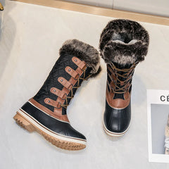 Thick Fur Non-slip Waterproof Snow Boots