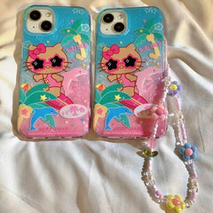 Hello Kitty Surfing Hawaii iPhone Case